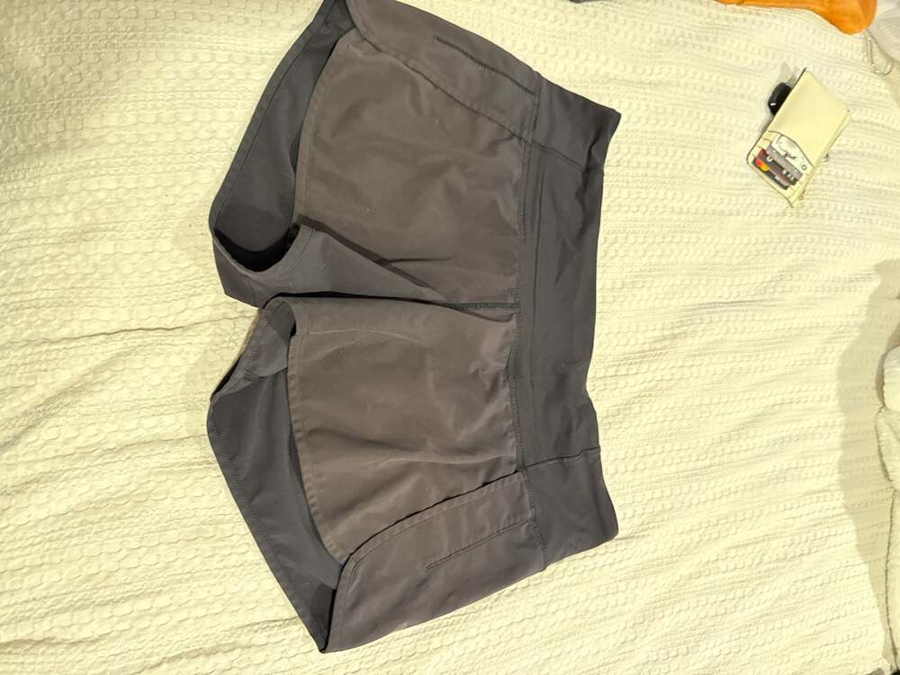 Lululemon Run Times Short II *4" Black (44)